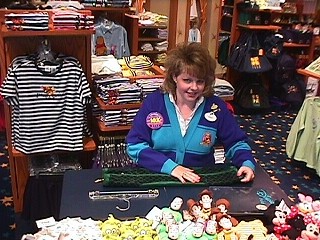 Cindy, folding Queen of the Universe!