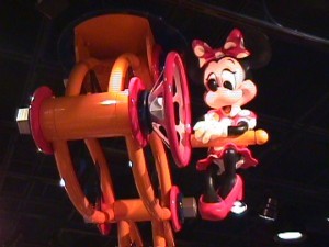 Minnie Mouse has been known to 'cry,' I've heard.