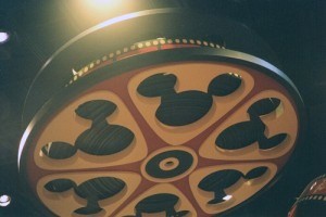 Semi-Hidden Mickeys in the film reel
