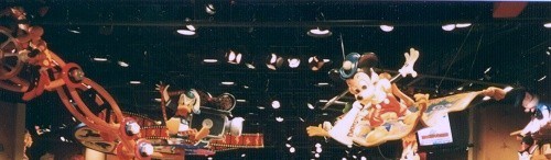The Disney crew prepare to shoot a blockbuster!