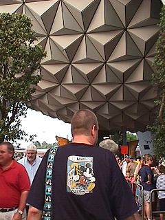 How'd you like to have Spaceship Earth in your backyard?